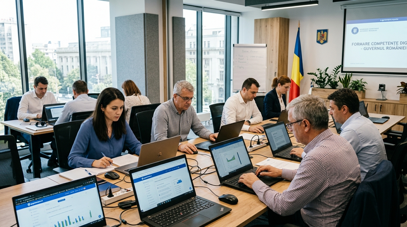 Statul Român Formează 32.500 de Funcționari Publici în AI cu Google. Companiile Private, în Urmă?